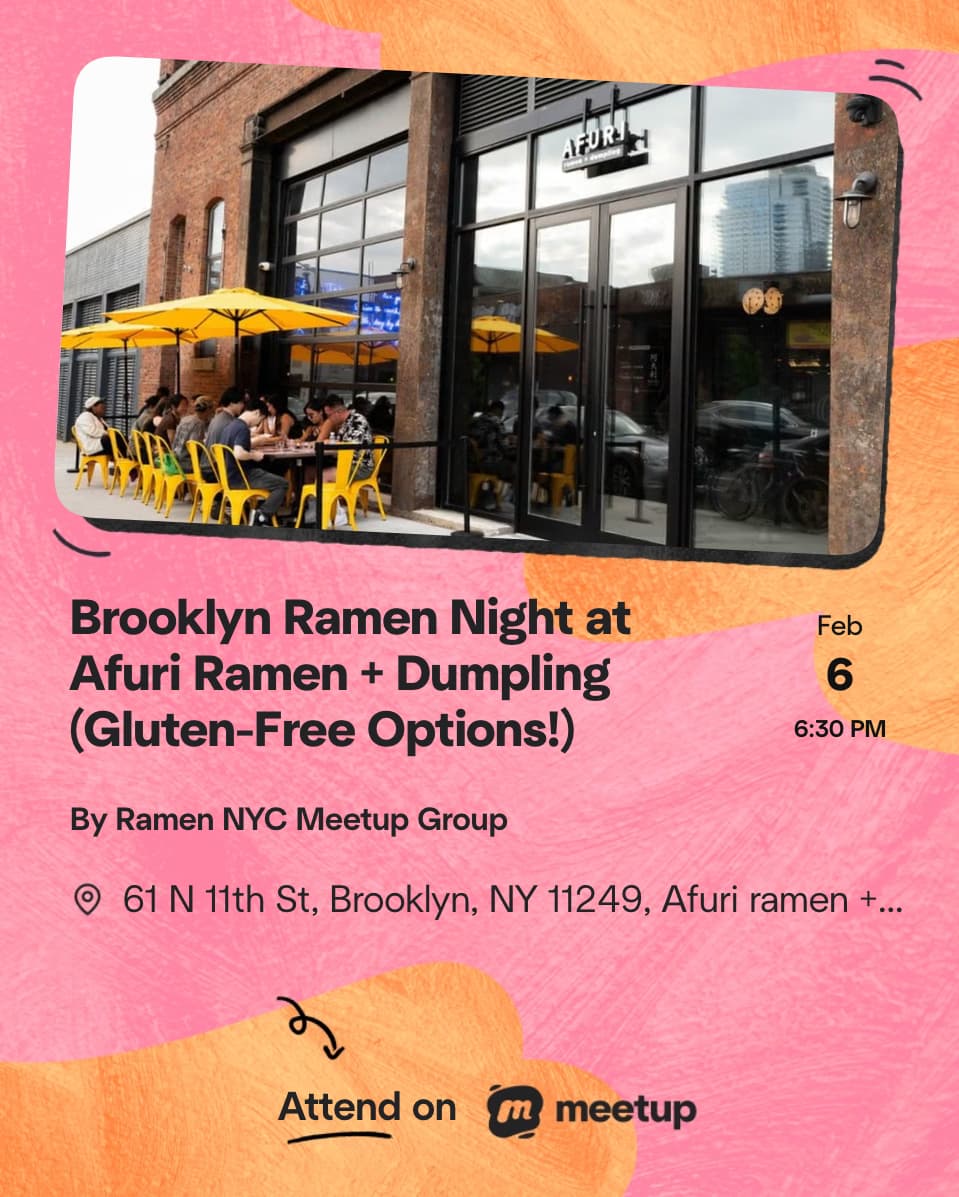 Ramen NYC event flyer 5