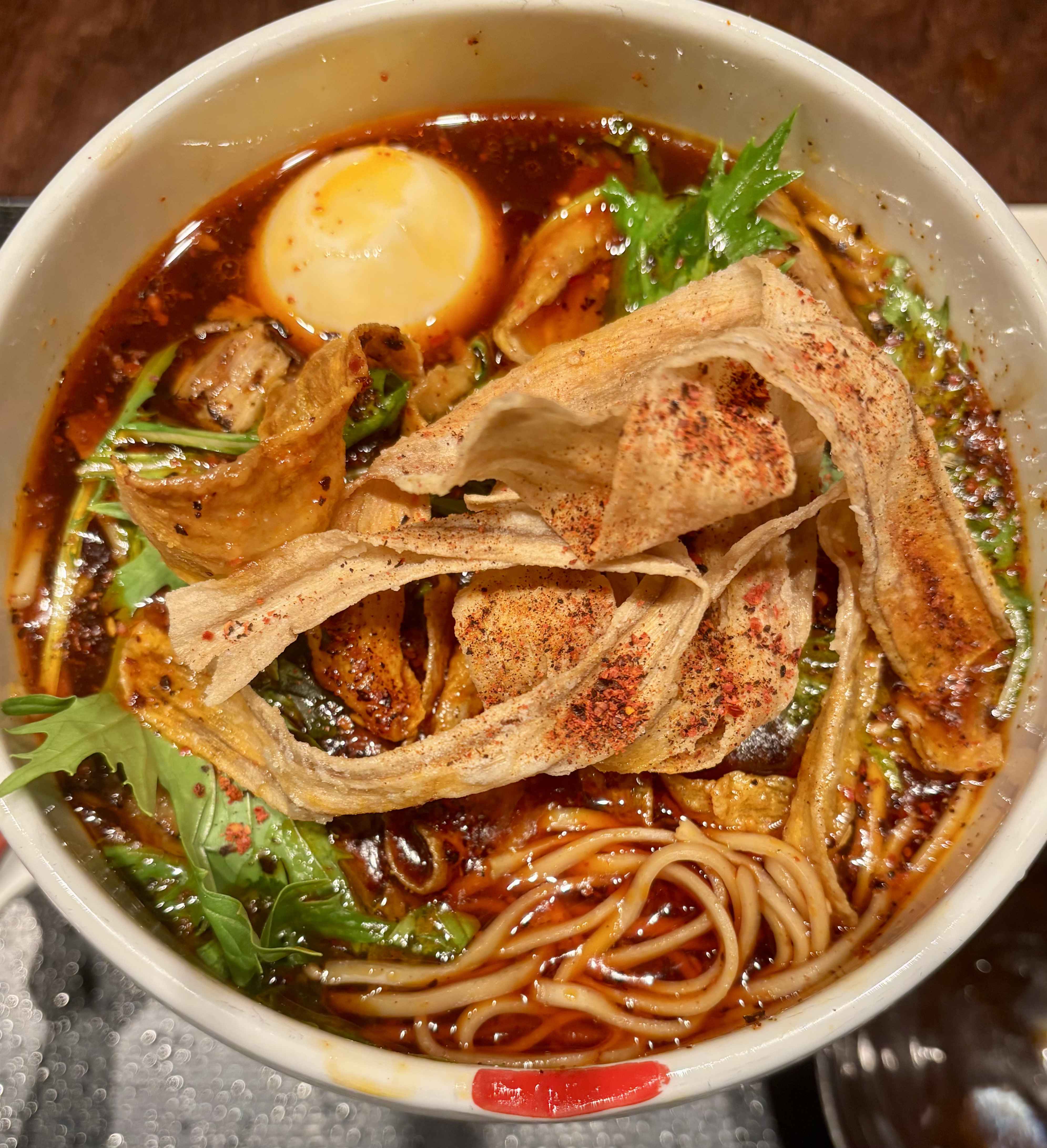 Homura Spicy Ramen at Gogyo Gramercy