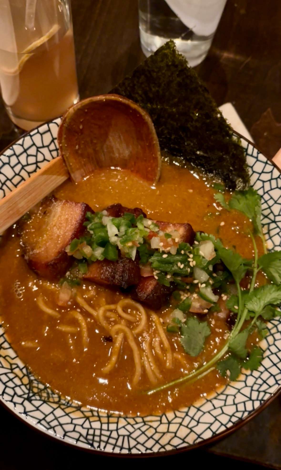 Shared plates and ramen bowls at Jin Ramen meetup