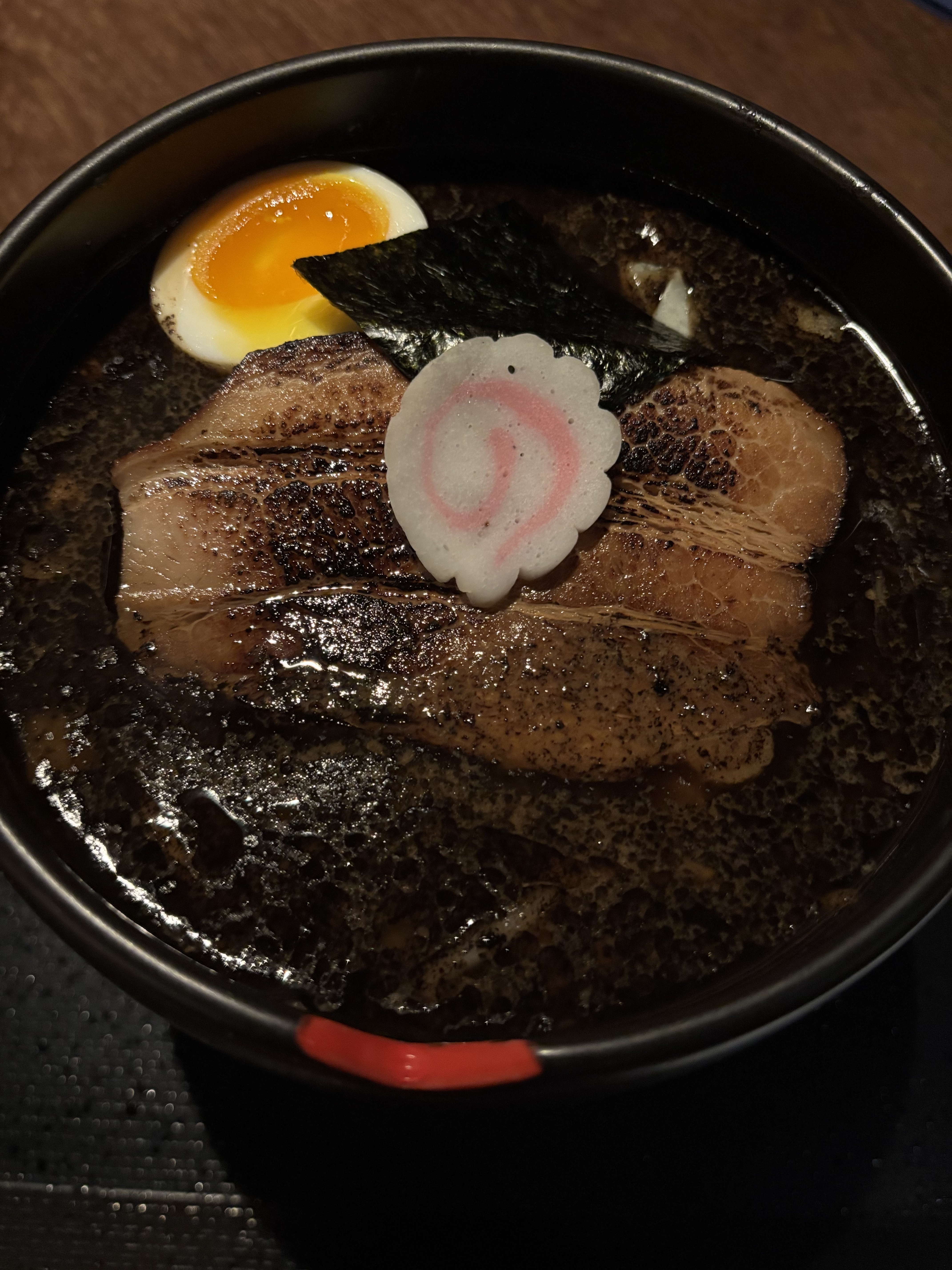 Kogashi Miso ramen at Gogyo Gramercy