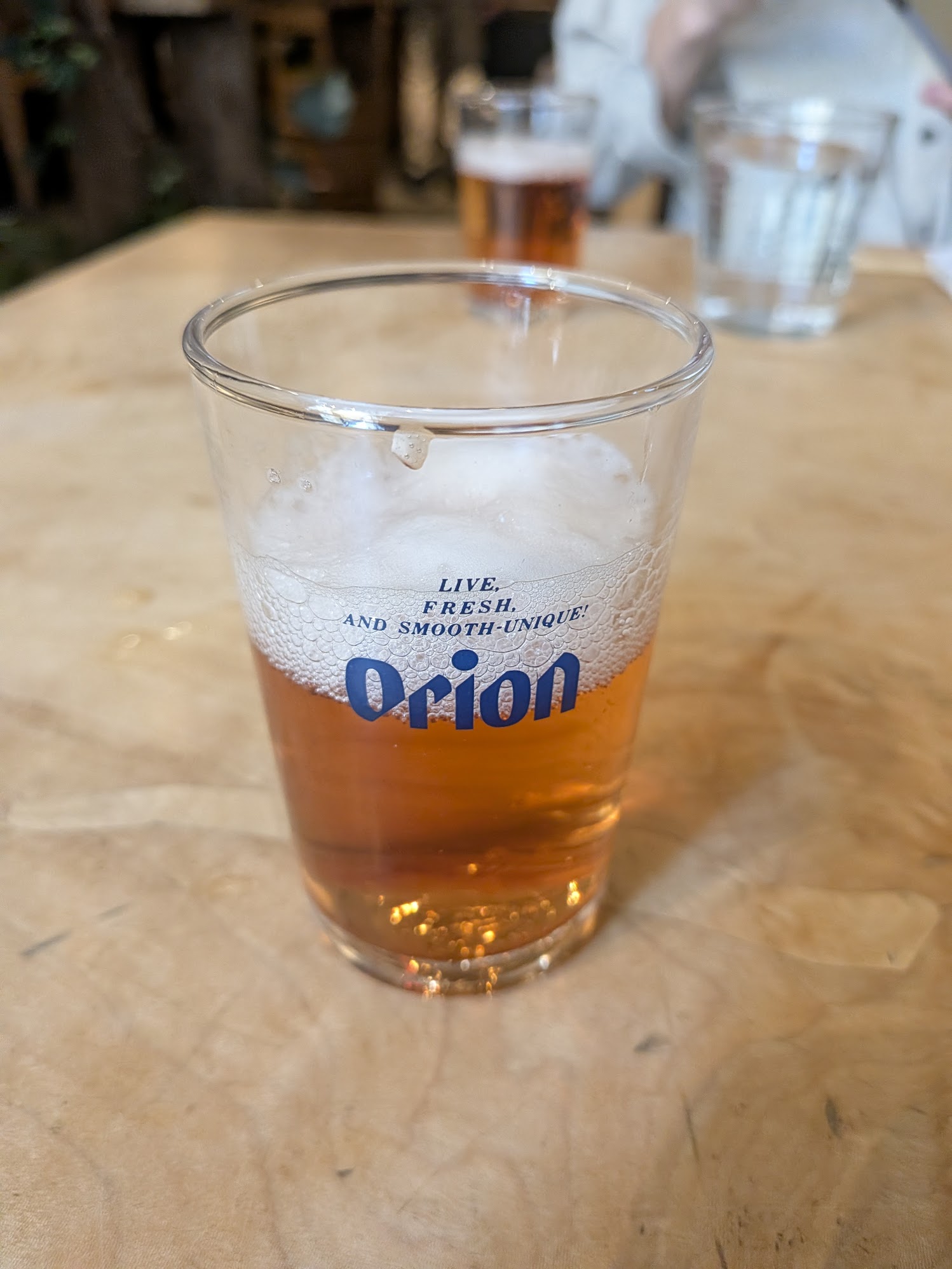 Drink pairing served at the Ramen FeeL x Odo opening day event
